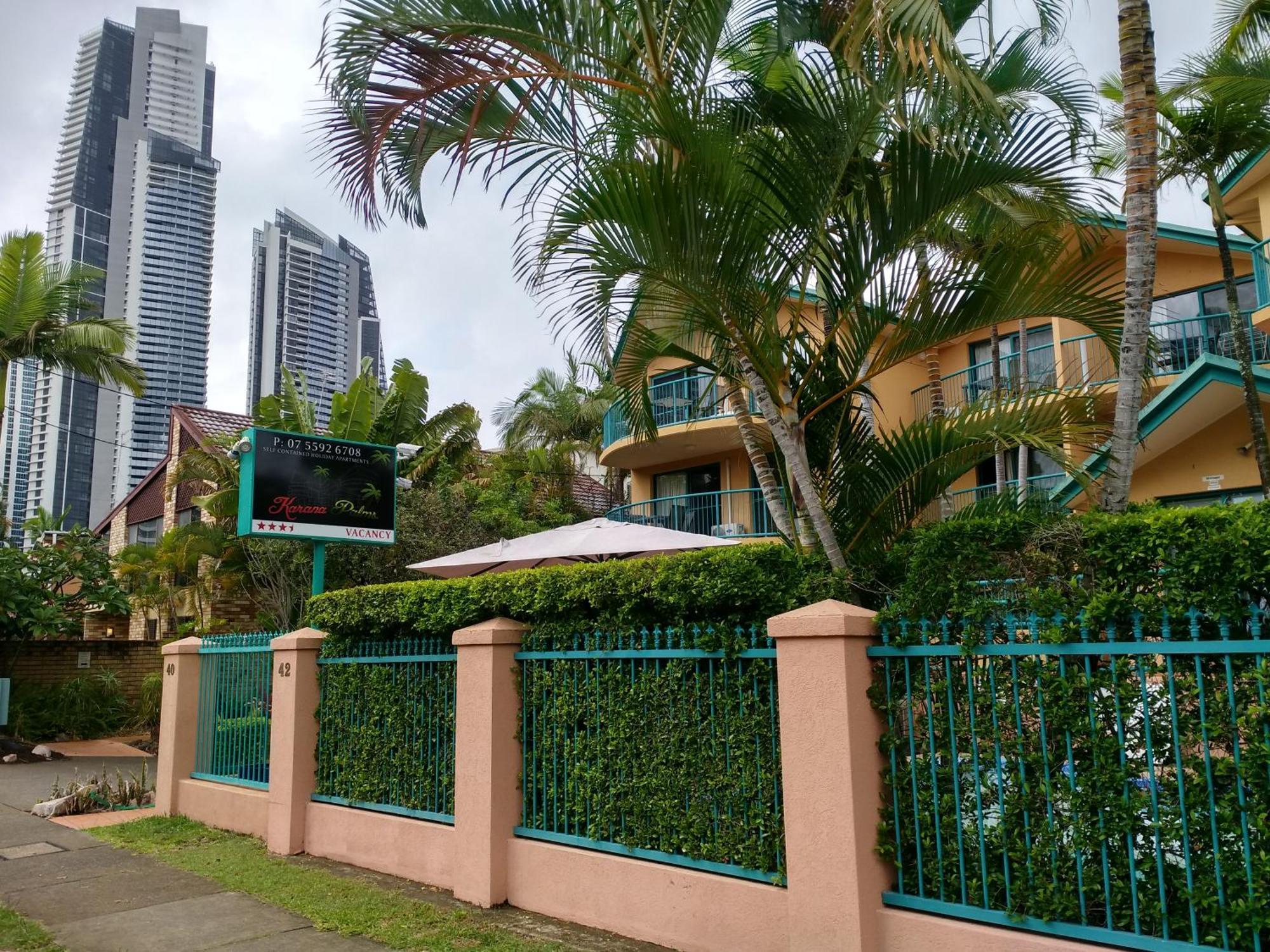 Karana Palms Resort Gold Coast Kültér fotó
